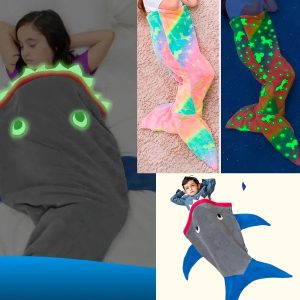 Svietiace deky pre deti | MERMAIDREAM